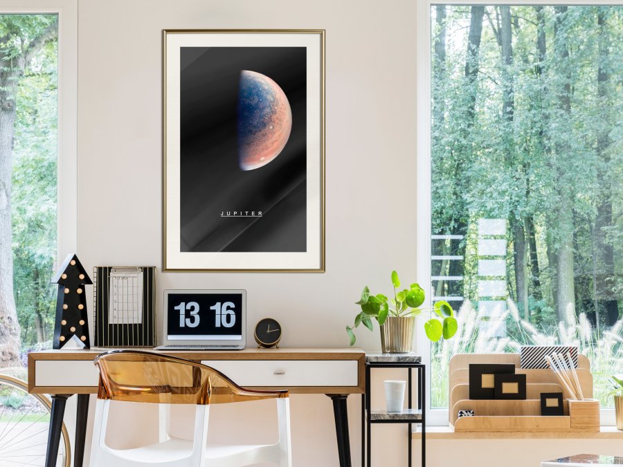 ARTGEIST Plakat med ramme - The Solar System: Jupiter
