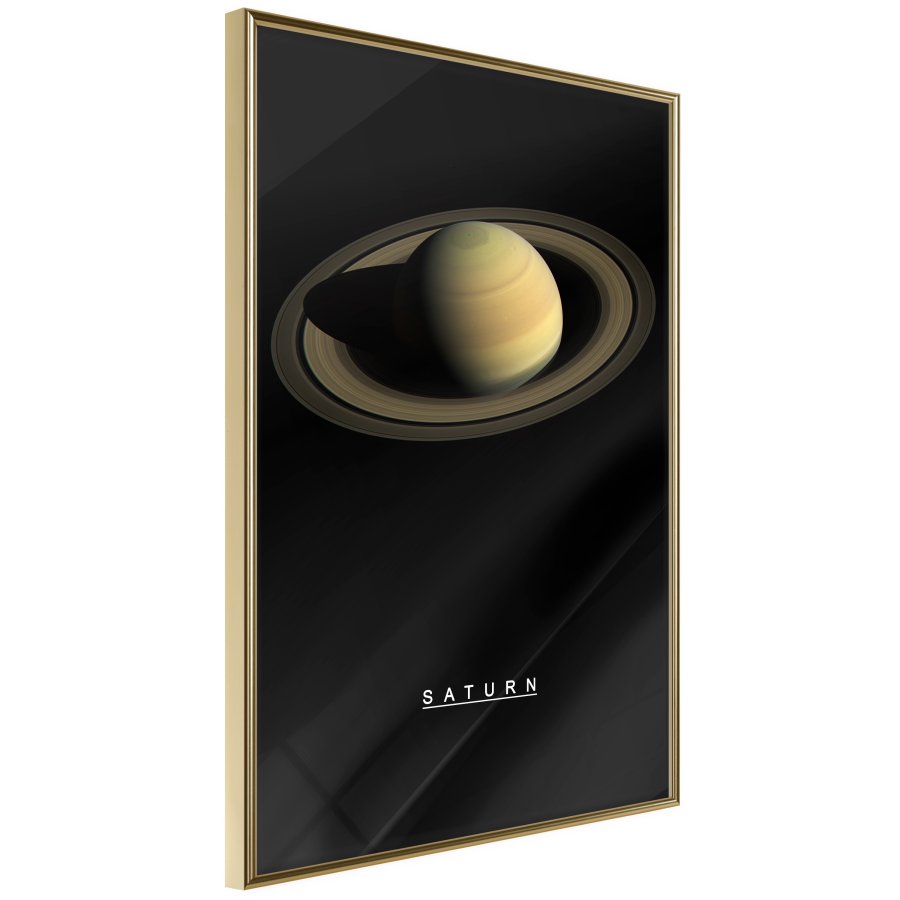 ARTGEIST Plakat med ramme - The Solar System: Saturn