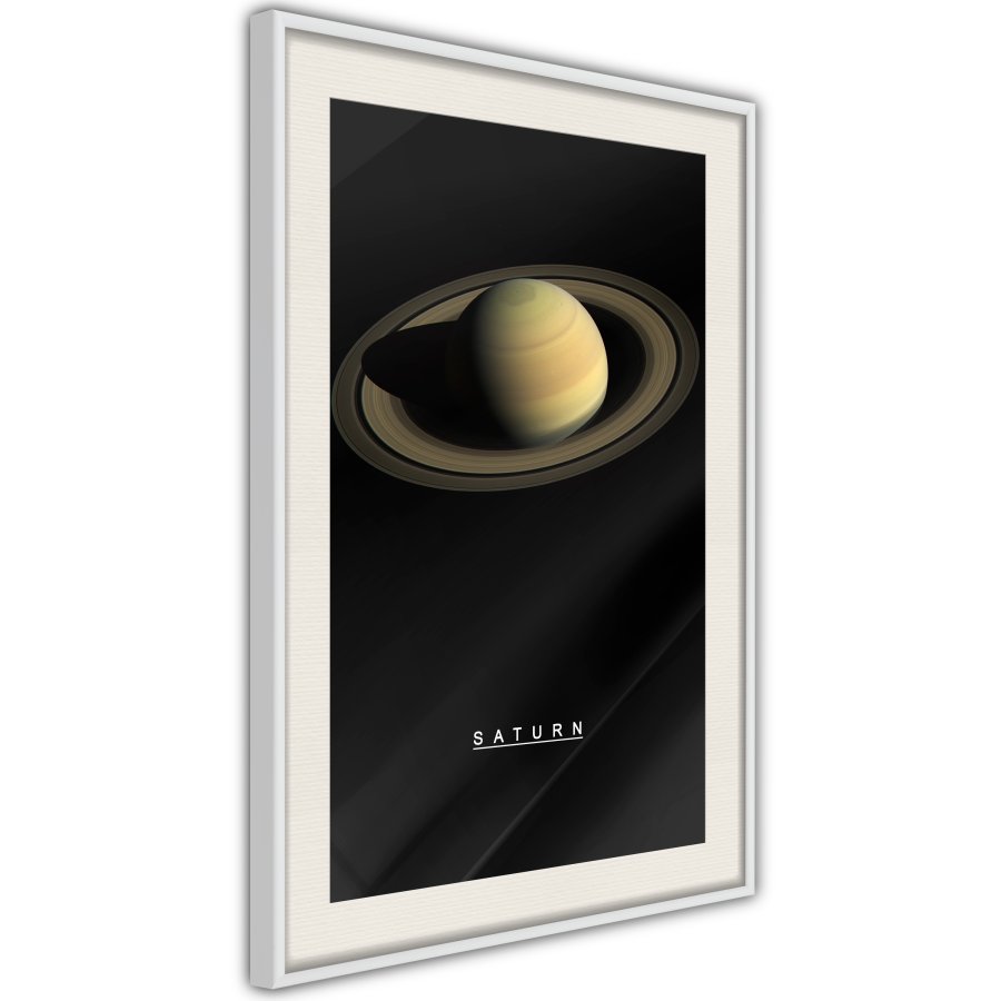 ARTGEIST Plakat med ramme - The Solar System: Saturn