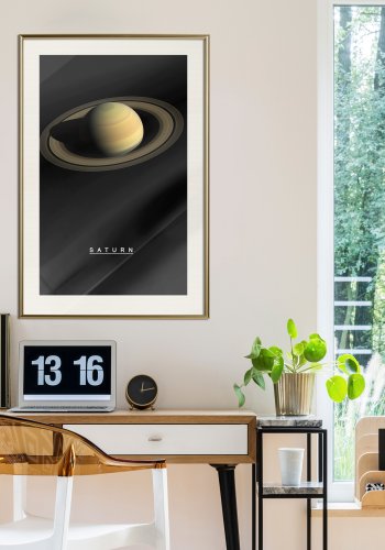 ARTGEIST Plakat med ramme - The Solar System: Saturn