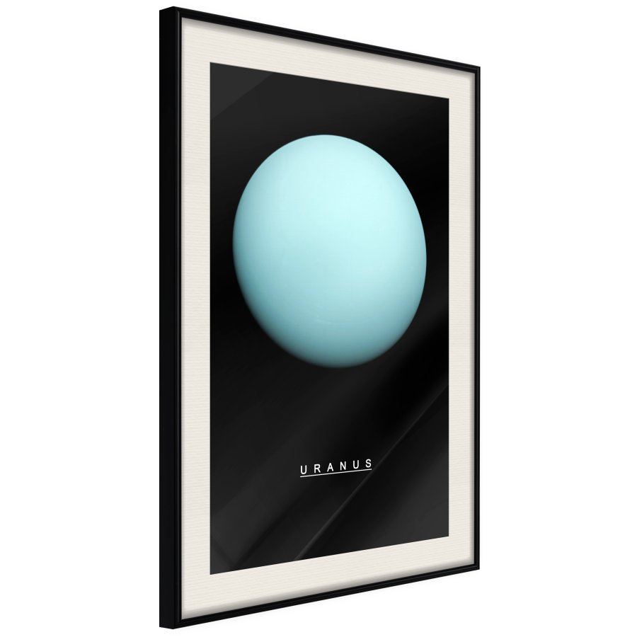 ARTGEIST Plakat med ramme - The Solar System: Uranus