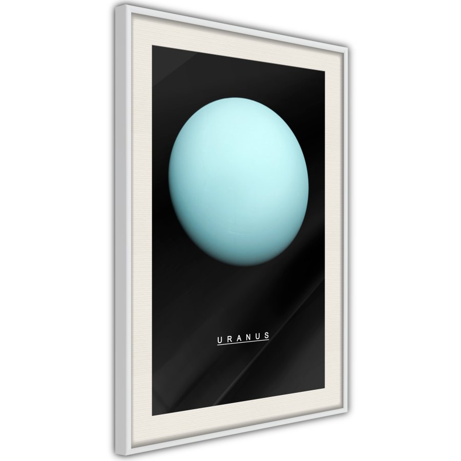 ARTGEIST Plakat med ramme - The Solar System: Uranus