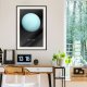 ARTGEIST Plakat med ramme - The Solar System: Uranus