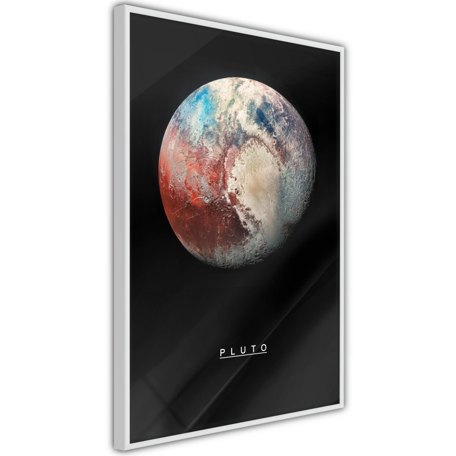 ARTGEIST Plakat med ramme - The Solar System: Pluto