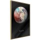 ARTGEIST Plakat med ramme - The Solar System: Pluto