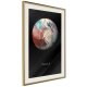 ARTGEIST Plakat med ramme - The Solar System: Pluto