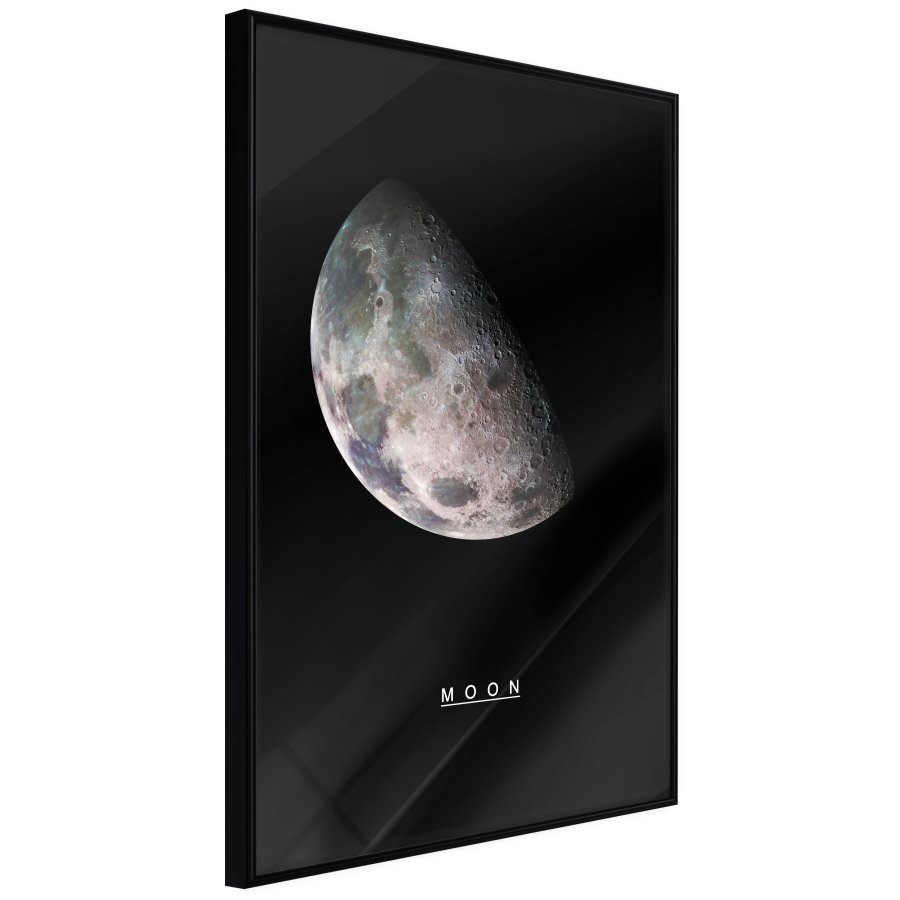 ARTGEIST Plakat med ramme - The Solar System: Moon