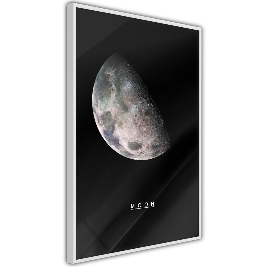 ARTGEIST Plakat med ramme - The Solar System: Moon