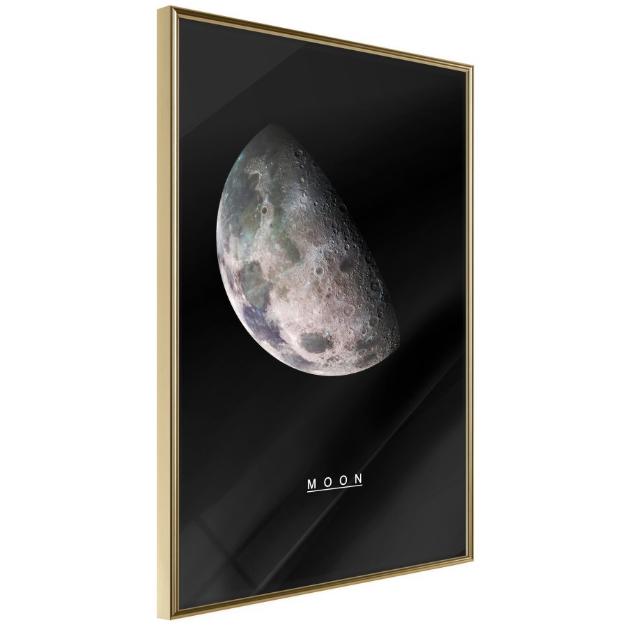 ARTGEIST Plakat med ramme - The Solar System: Moon