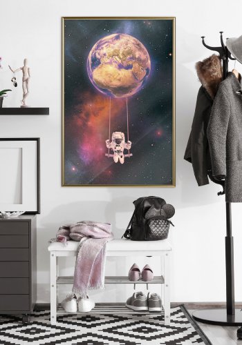 ARTGEIST Plakat med ramme - The Whole World is a Playground