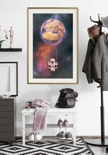 ARTGEIST Plakat med ramme - The Whole World is a Playground