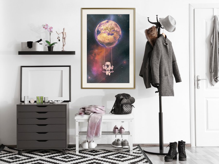 ARTGEIST Plakat med ramme - The Whole World is a Playground