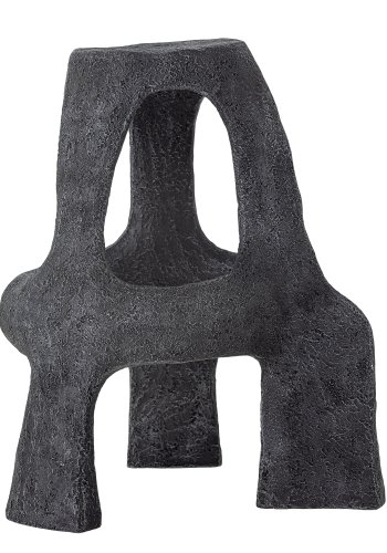 BLOOMINGVILLE Ombra Deko, Sort, Polyresin