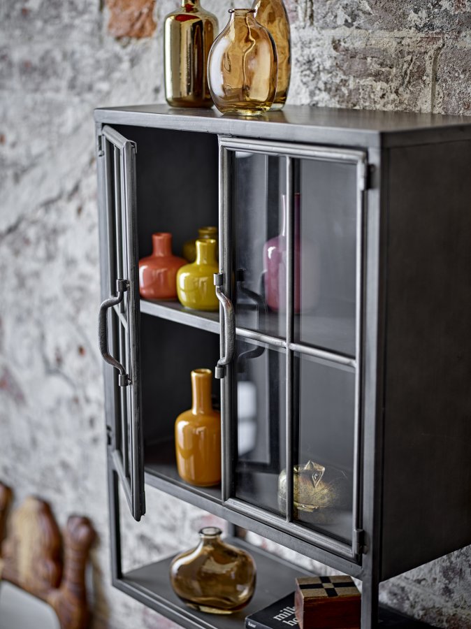 BLOOMINGVILLE Sindre Skab, Sort, Metal