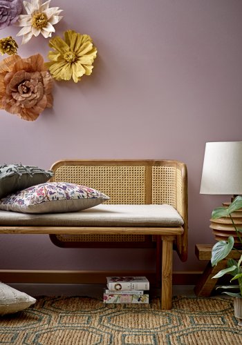 CREATIVE COLLECTION Fry gulvtppe, rektangulr - natur jute (210x150)