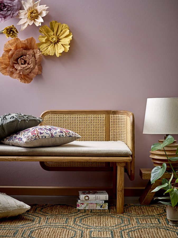 CREATIVE COLLECTION Fry gulvtppe, rektangulr - natur jute (210x150)