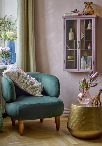 CREATIVE COLLECTION Ruperta Loungestol, Grn, Polyester