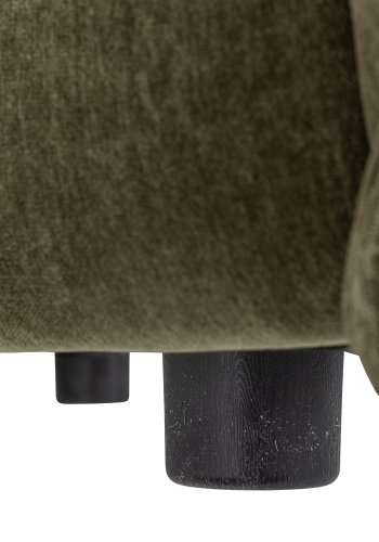 BLOOMINGVILLE Austin loungestol, m. armln - grn genanvendt polyester og sort nylon