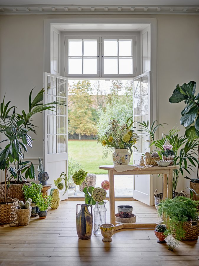 CREATIVE COLLECTION Wilder Deko Vase, Gul, Terrakotta