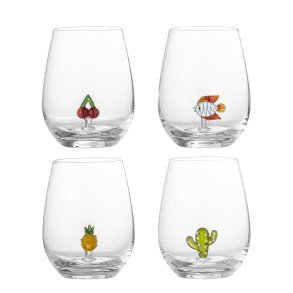 BLOOMINGVILLE Misa Drikkeglas, Multipak, Klar, Glas