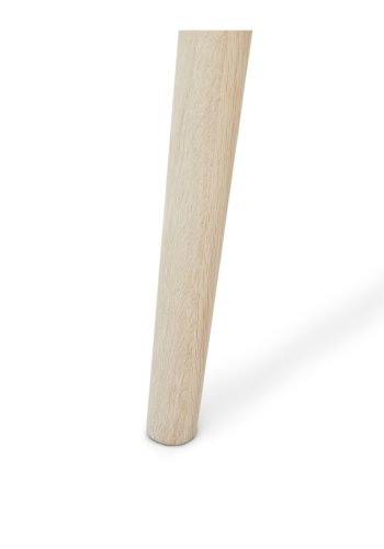 Nyborg sofabord, kvadratisk - hvidolieret egetrsfinér og tr (90x90)