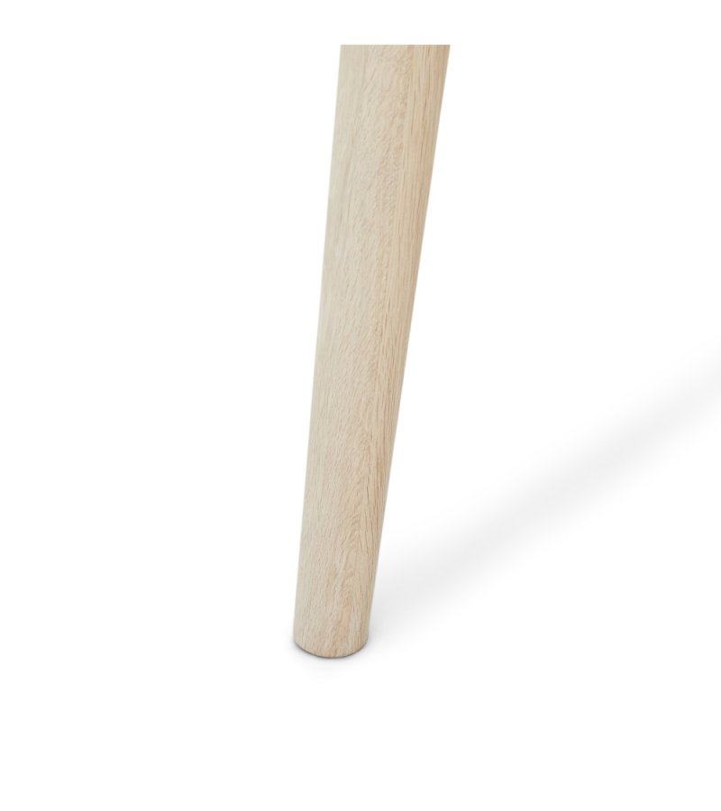 Nyborg sofabord, kvadratisk - hvidolieret egetrsfinér og tr (90x90)