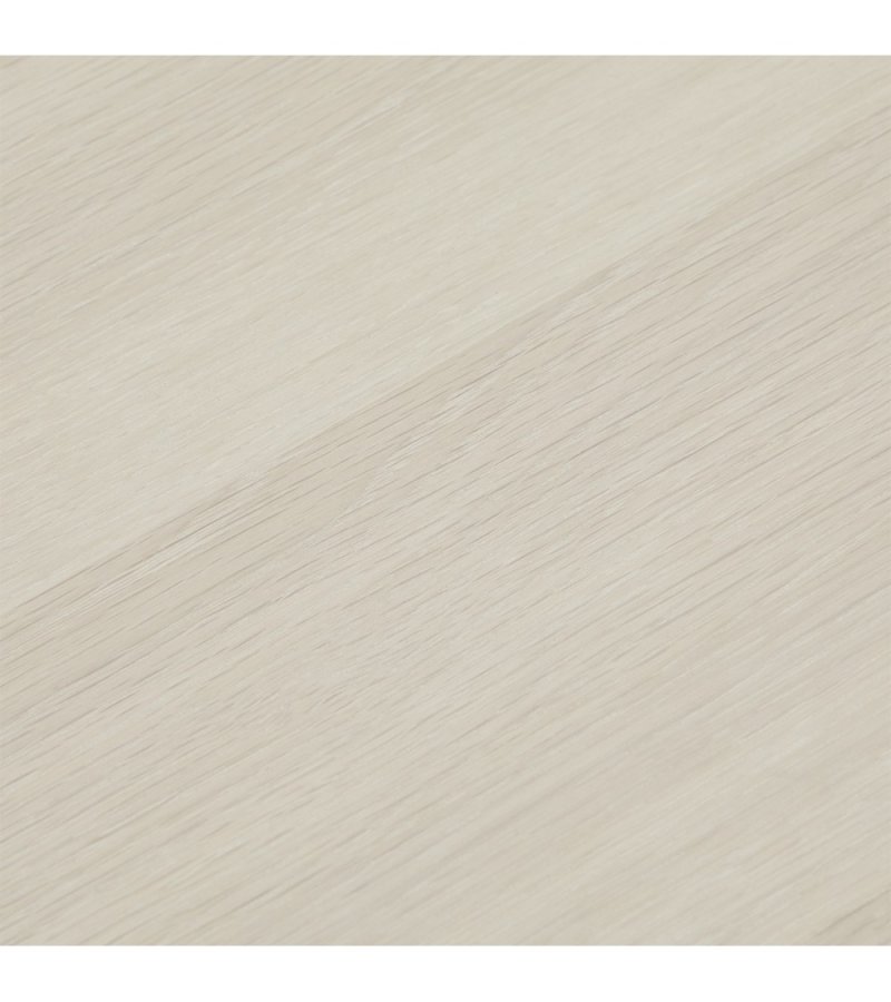 Nyborg spisebord, m. 2 tillgsplader - hvidolieret egetrsfinér og tr (100x200(300))