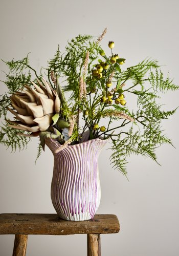 CREATIVE COLLECTION Floral Vase, Rosa, Stentj