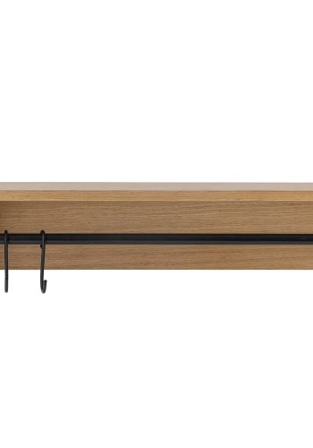 BLOOMINGVILLE Ryder vghylde, m. 1 stang og 2 kroge - natur MDF