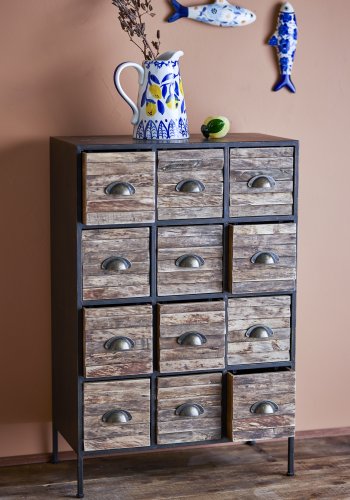 CREATIVE COLLECTION Matteo Drawer, Sort, Metal