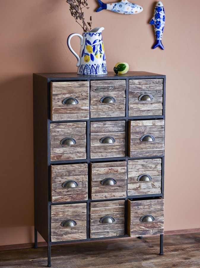 CREATIVE COLLECTION Matteo Drawer, Sort, Metal