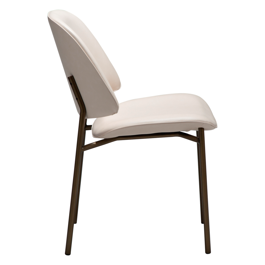 DANFORM OHMY spisebordsstol - Kreolsk lyserd kunstlder og antik messing stl