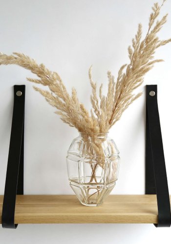 NocNoi Harre Vig vghylde - olieret egetr m. sort lderstrop, 50-100