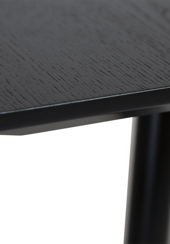 DAN-FORM OOID Cafebord Sortbejdset ask finer