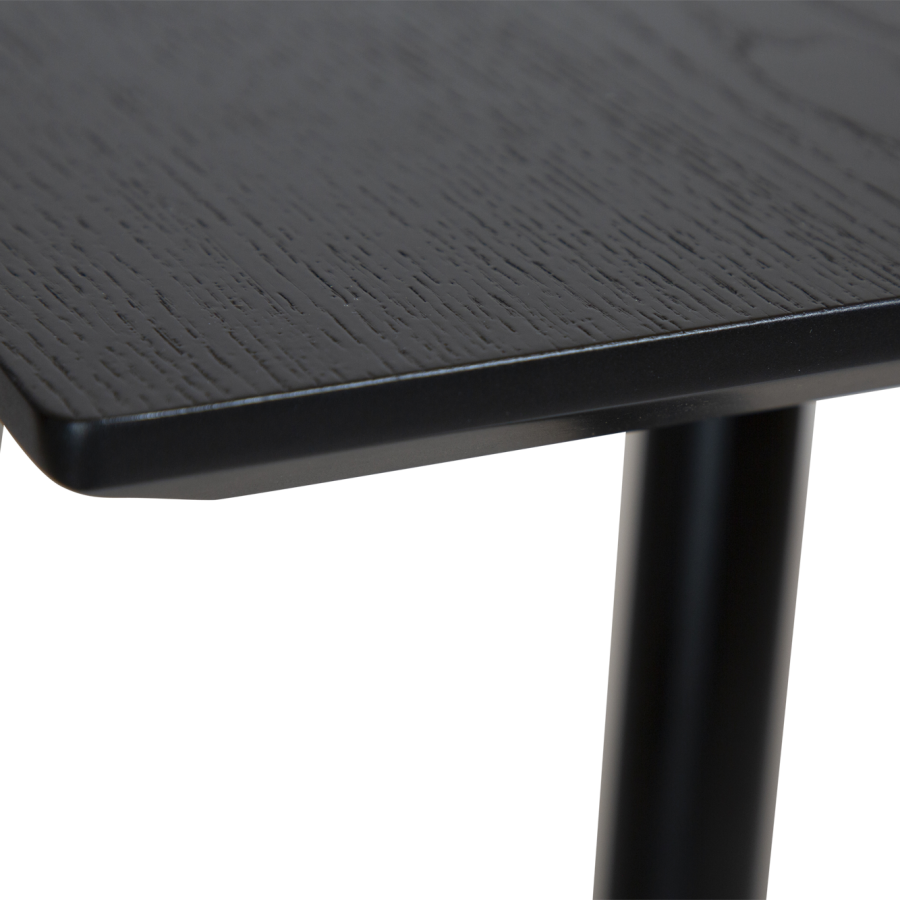 DAN-FORM OOID Cafebord Sortbejdset ask finer