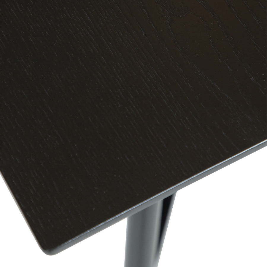 DAN-FORM OOID Cafebord Sortbejdset ask finer