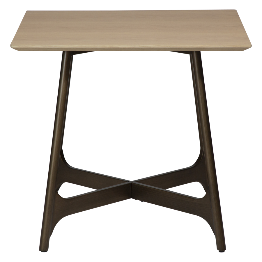 DAN-FORM OOID Cafebord Hvidkalket egefiner