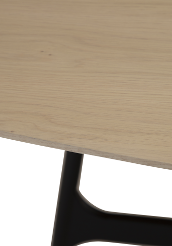 DAN-FORM OOID Spisebord Hvidkalket egetrsfiner