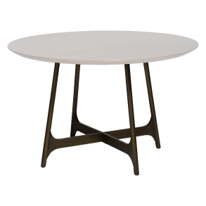 DAN-FORM OOID Bordben Antik messing