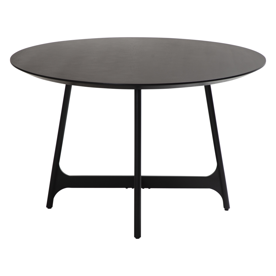 DAN-FORM OOID Spisebord Sortbejdset ask