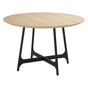 DAN-FORM OOID Spisebord Hvidkalket egetrsfiner