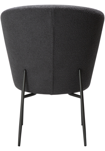 DAN-FORM ORBIT Stol Sten RPES bouclé m. antikke tin ben