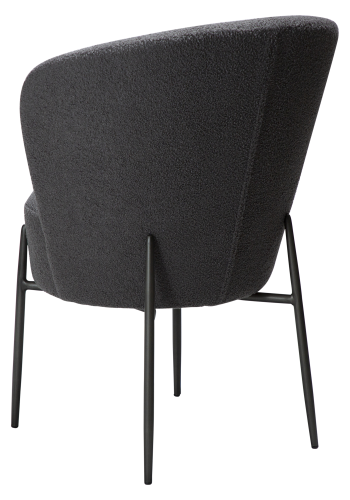 DAN-FORM ORBIT Stol Sten RPES bouclé m. antikke tin ben