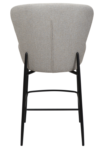 DAN-FORM ORBIT Bordskammel Cashmere bouclé stof m. sorte metal ben