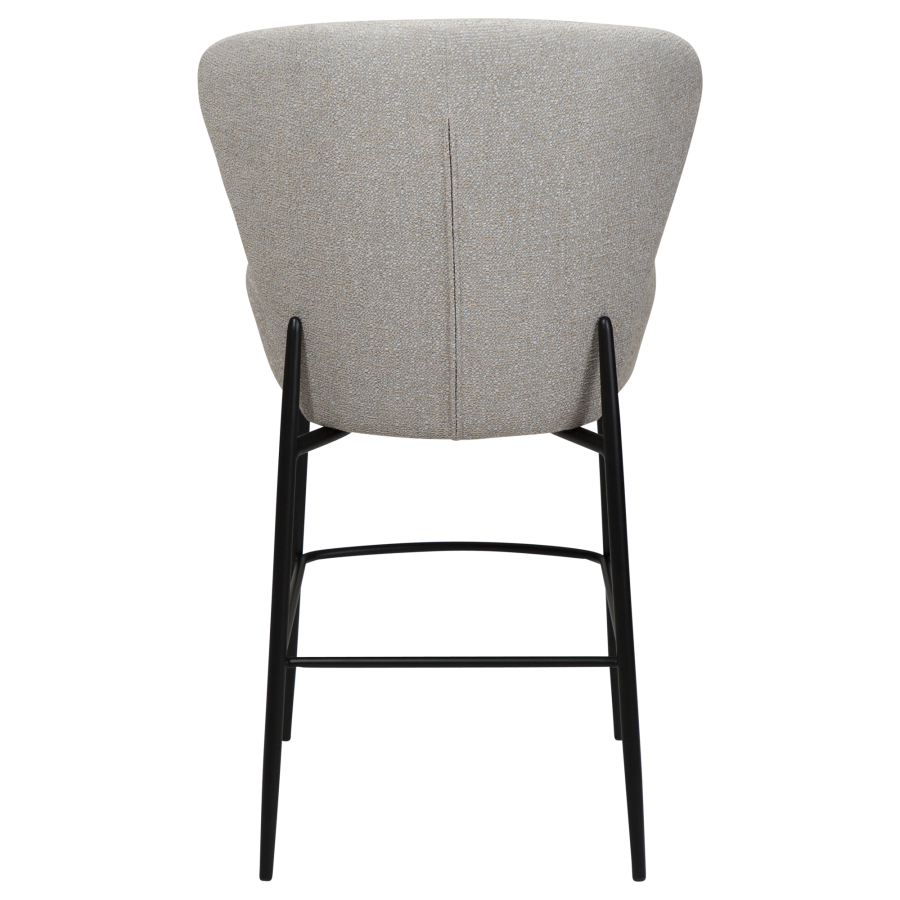 DAN-FORM ORBIT Bordskammel Cashmere bouclé stof m. sorte metal ben