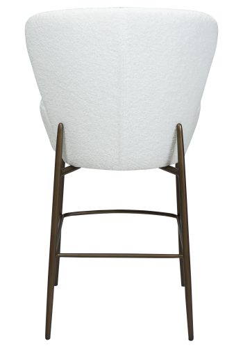 DAN-FORM ORBIT Bordskammel Snow RPES bouclé m. antikke messing ben