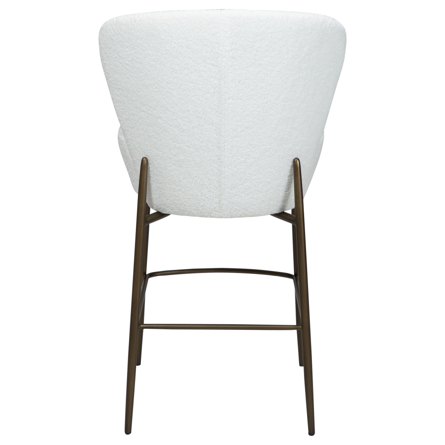 DAN-FORM ORBIT Bordskammel Snow RPES bouclé m. antikke messing ben