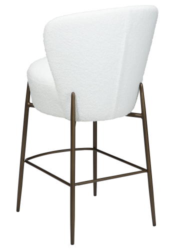 DAN-FORM ORBIT Bordskammel Snow RPES bouclé m. antikke messing ben