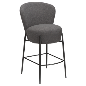 DAN-FORM ORBIT Bordskammel Stone RPES bouclé m. antikke tin ben