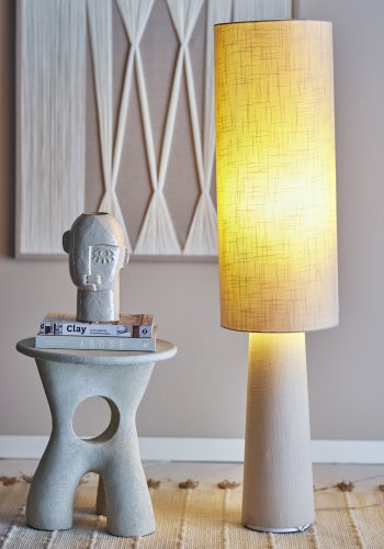 BLOOMINGVILLE Emmie gulvlampe - natur hr